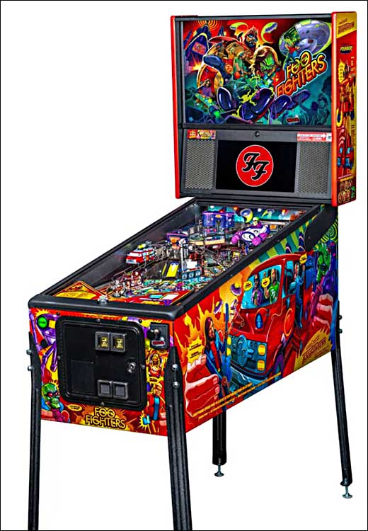 <strong/>Foo Figters</strong> modèle Premium by Stern pinball