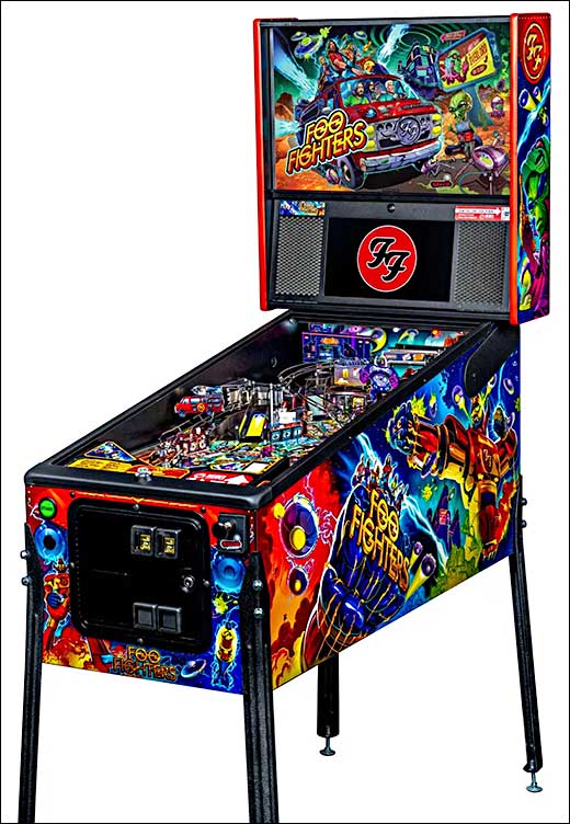 <strong/>Foo Figters</strong> modle Pro by Stern pinball
